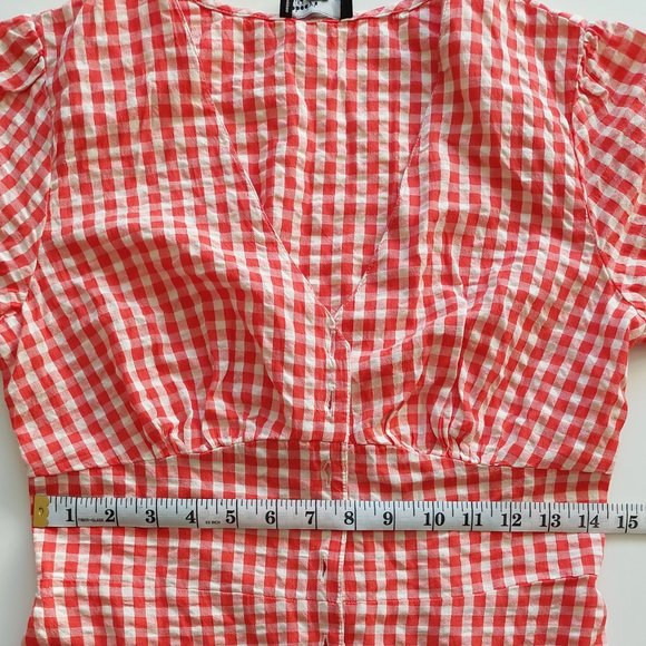 Marks&Spencer Pure Cotton V-Neck MidiTea-Dress - Picture 5 of 7